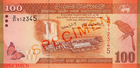 1000 Rupees UNC > Colorful 2010 Sri Lanka P-127a 